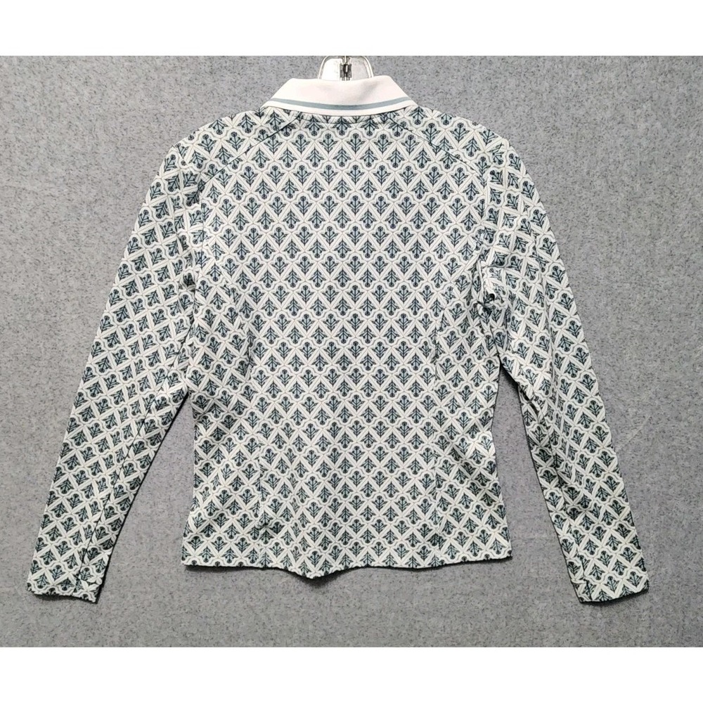 Sigrid Olsen Women's Golf Tennis Floral 1/4 Zip Long Sleeve Shirt Jacket S NWT - Picture 2 of 7